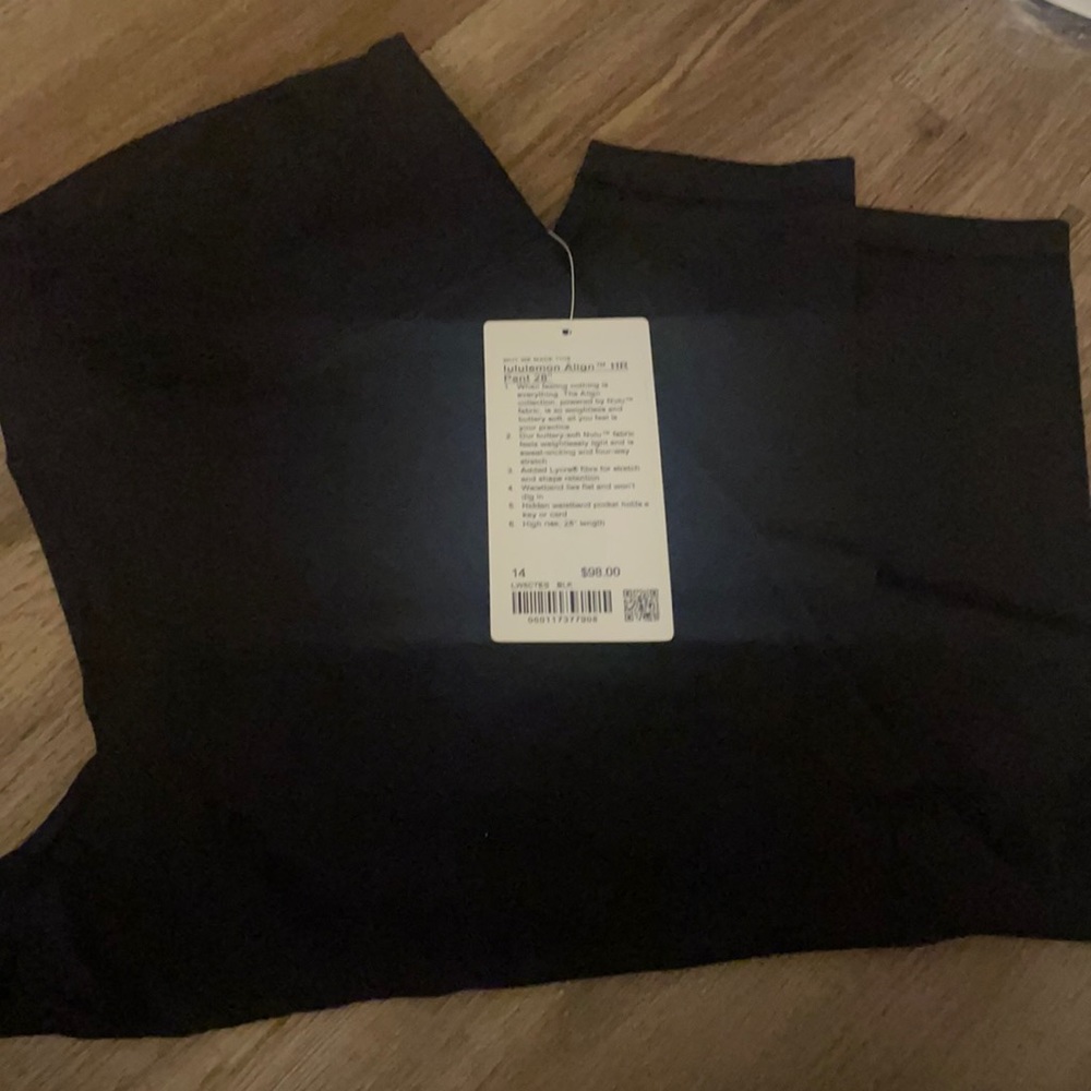 lululemon align hr pant 28”